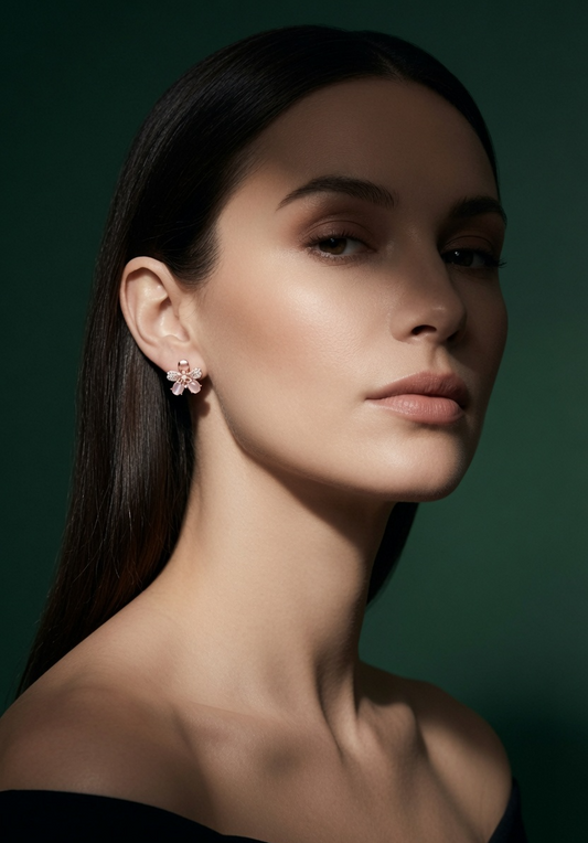 Lumière Flower Earrings