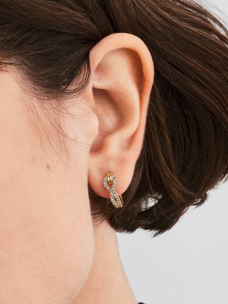 Infinite Hoop Earrings