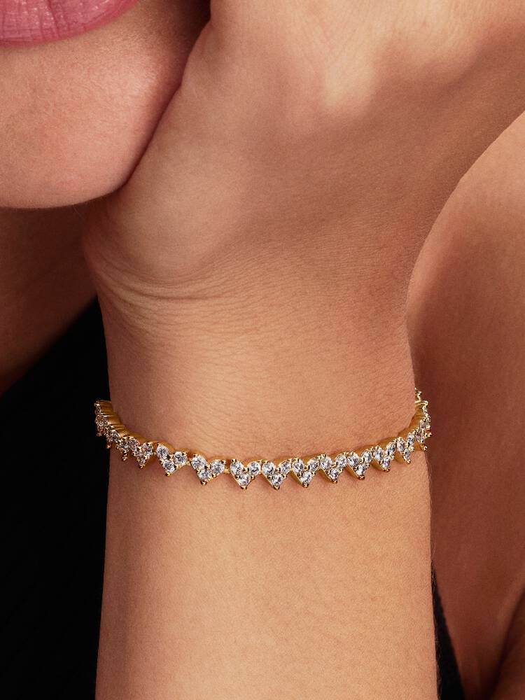Stone Heart Bracelet