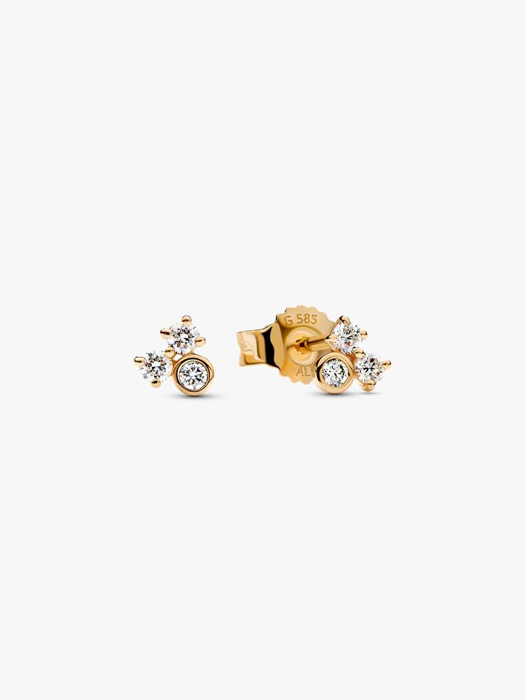 Cluster Stud Earrings