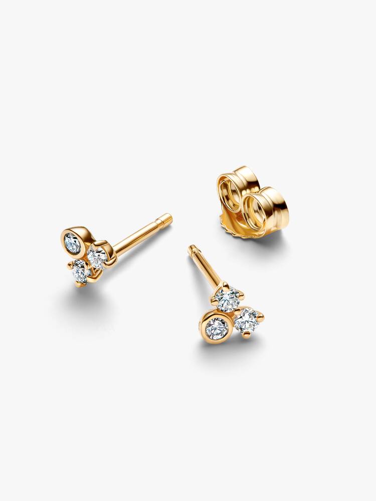 Cluster Stud Earrings