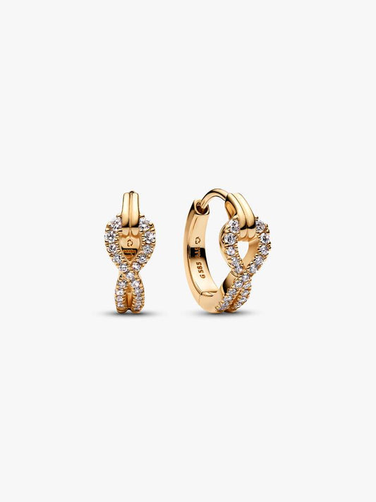Infinite Hoop Earrings