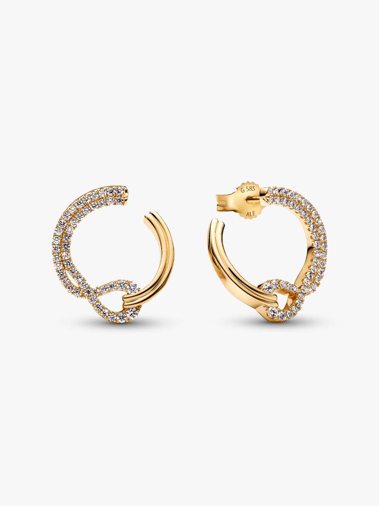 Open Circle Earrings