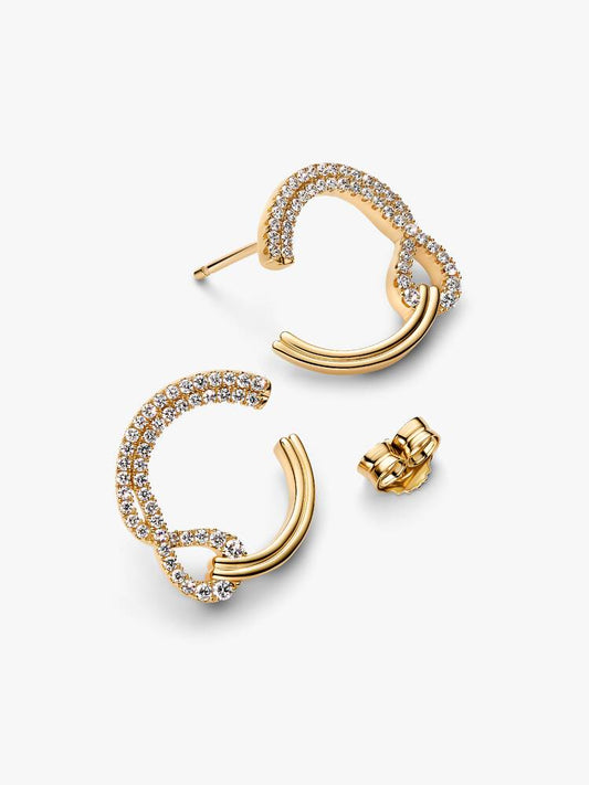 Open Circle Earrings