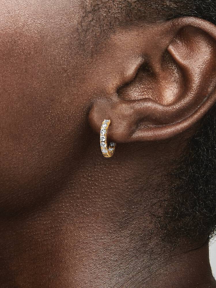 Eternity Hoop Earrings