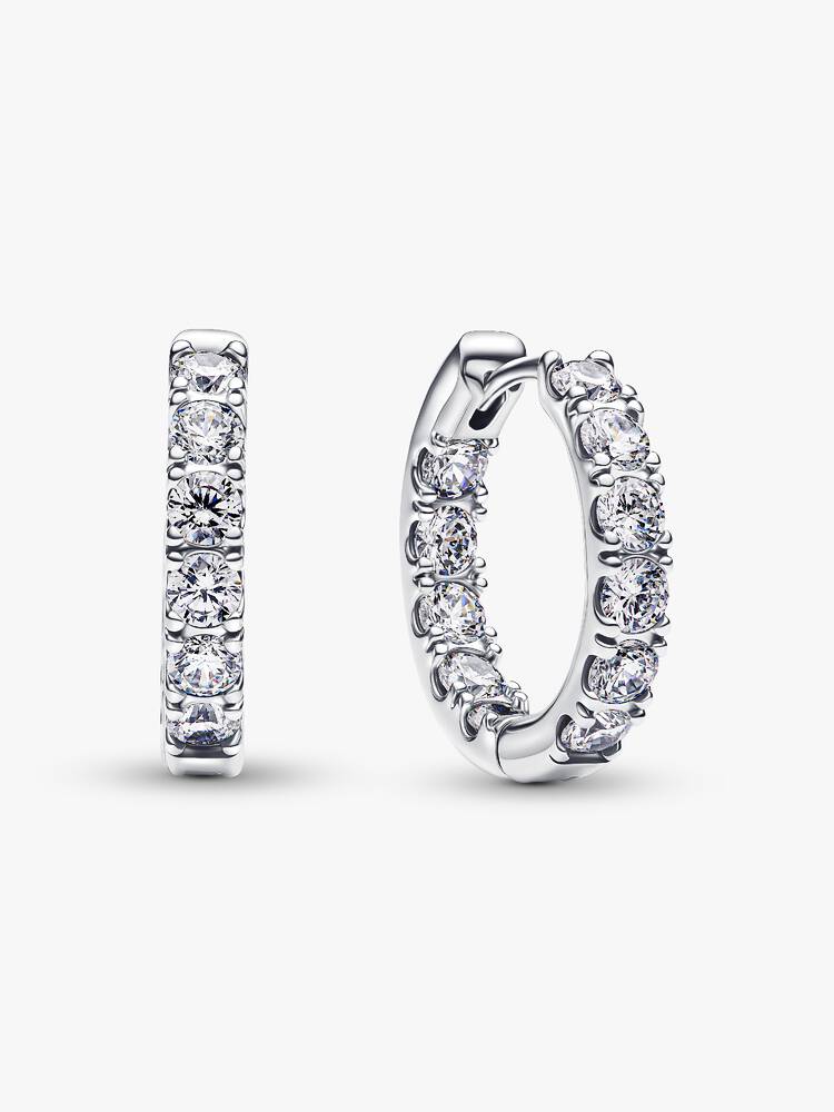 Eternity Hoop Earrings