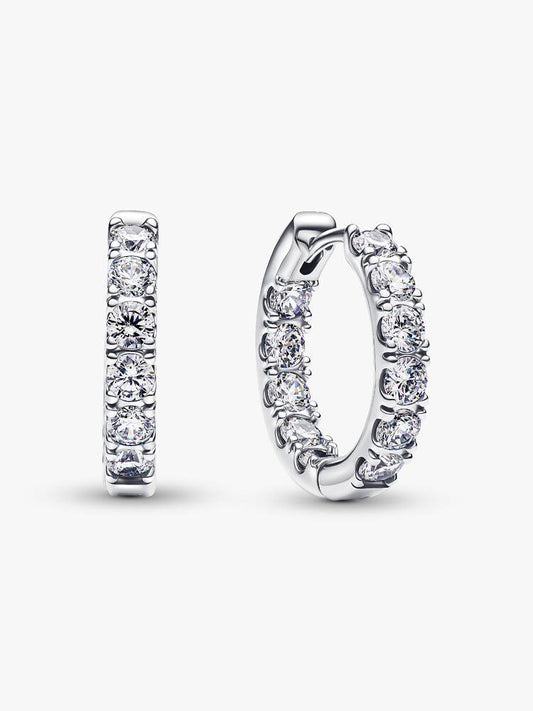 Eternity Hoop Earrings