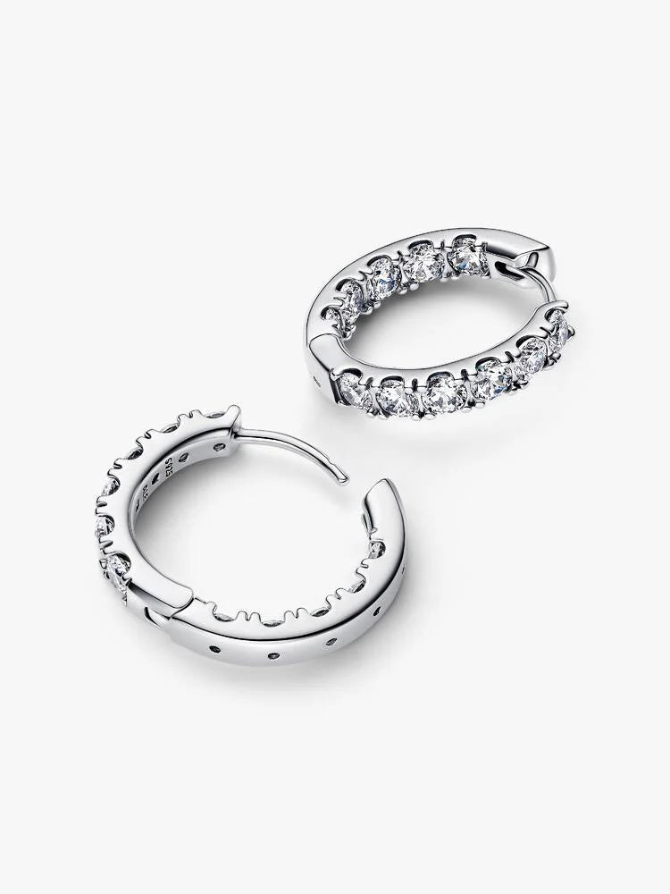 Eternity Hoop Earrings