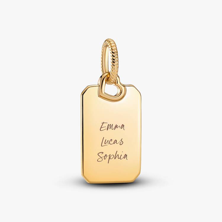 Rectangle Tag Pendant