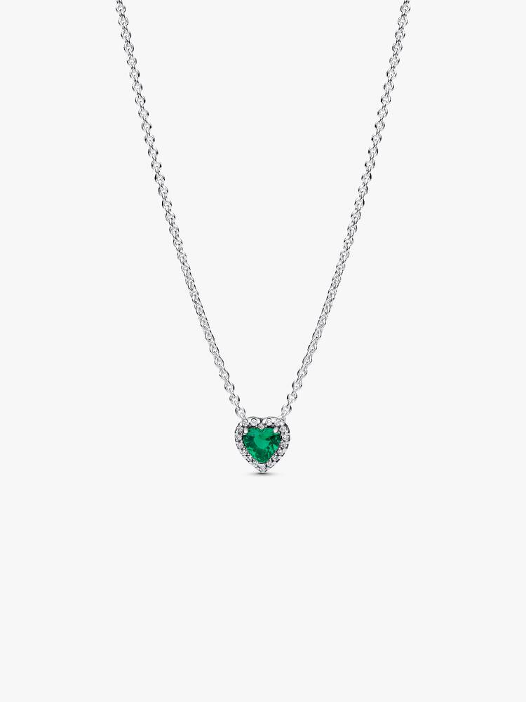 Green Heart Necklace