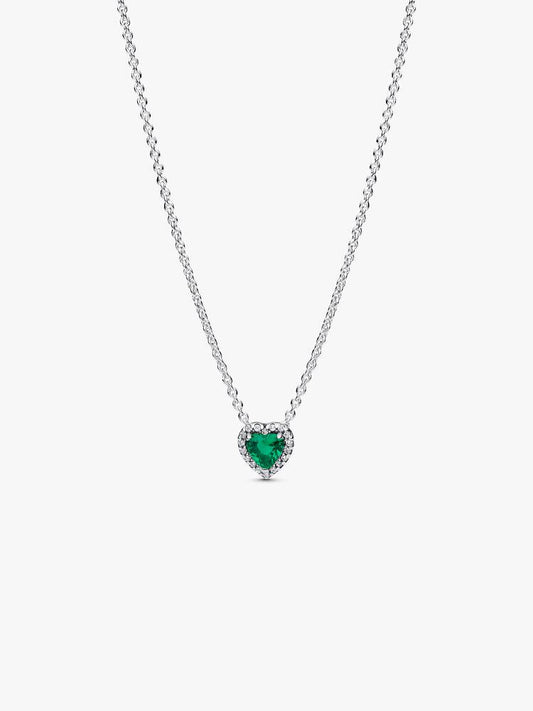 Green Heart Necklace