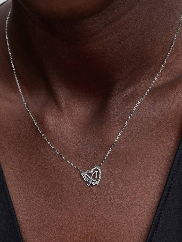 Butterfly Pendant Necklace