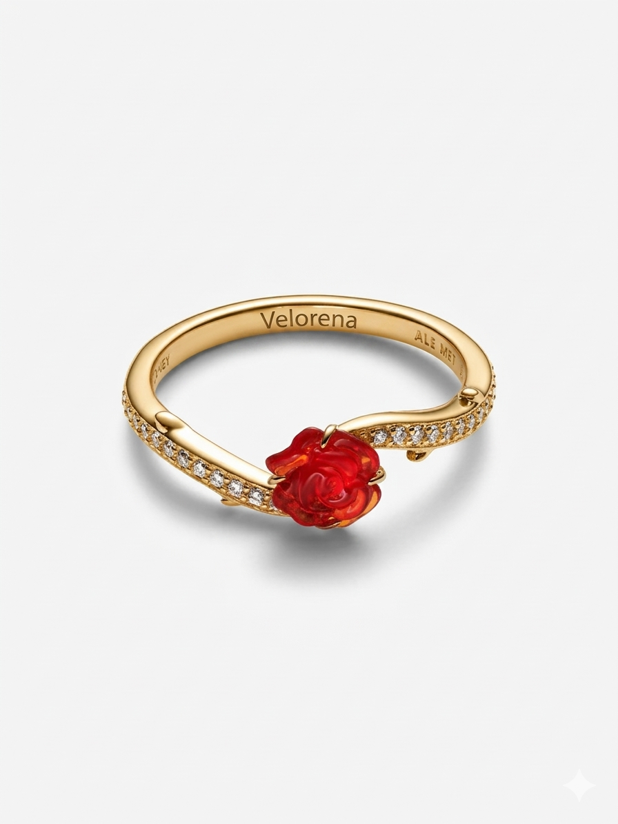 Enchanted Rose Ring