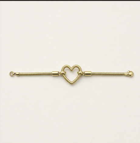 Golden Heart Essence Bracelet