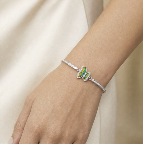 Luxe Butterfly Radiance Bracelet