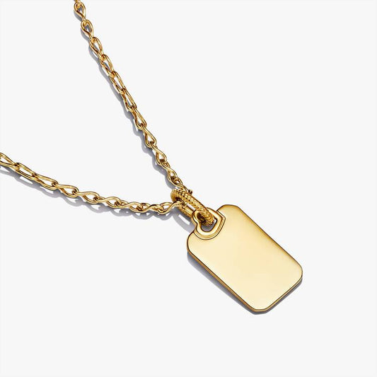 Rectangle Tag Pendant