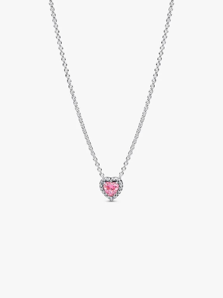 Pink Heart Necklace