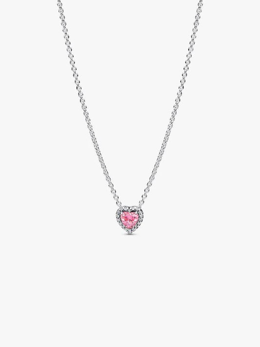 Pink Heart Necklace