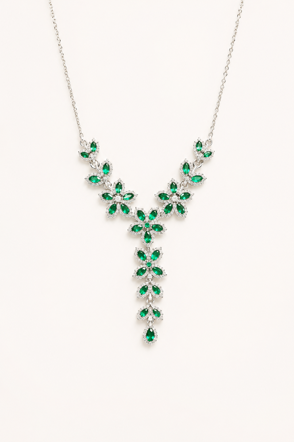 Emerald Grace jewellery set